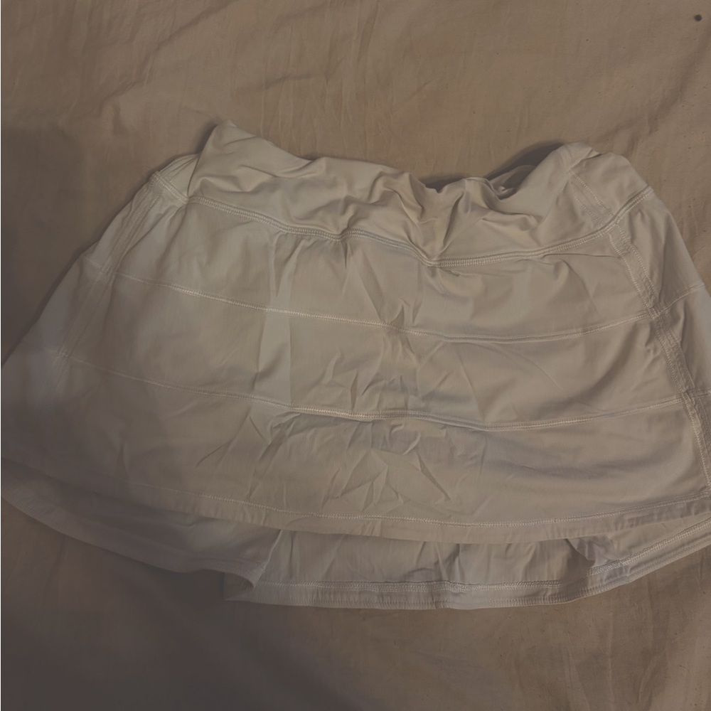 White Lululemon skirt